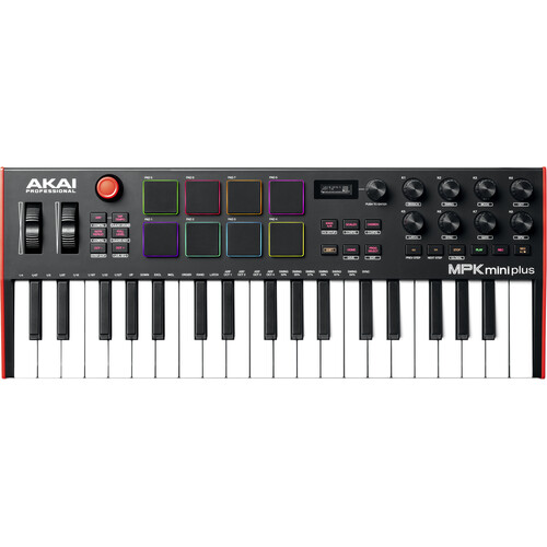 Akai MPK mini plus 37 key midi keyboard
